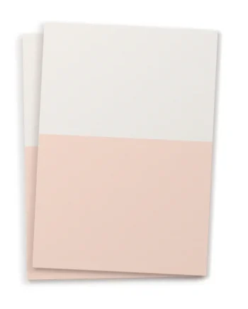 Blanco kaart sand & nude