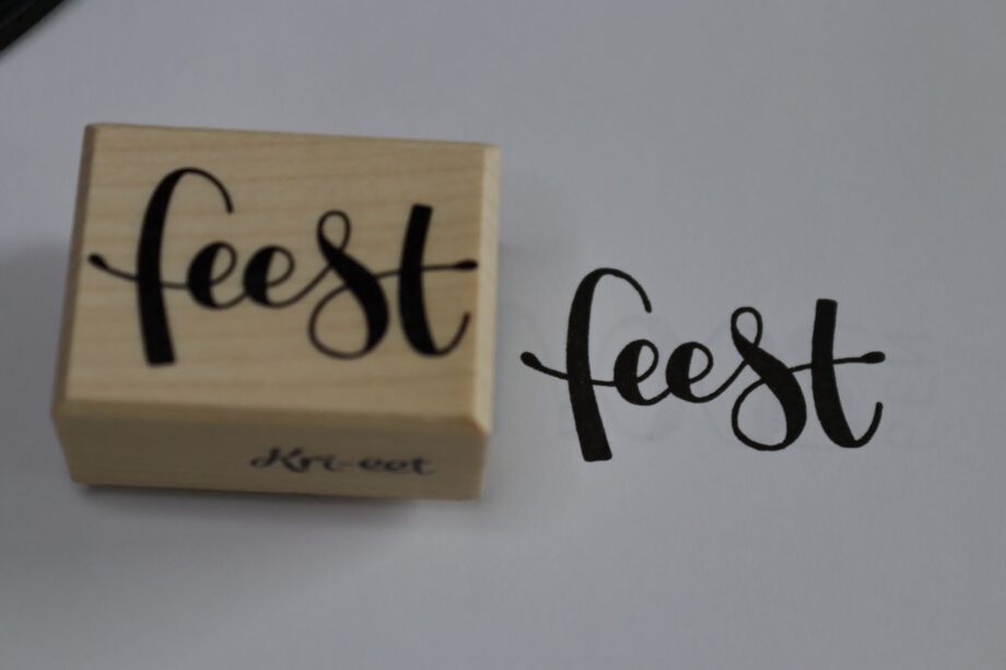 Kri-eet stempel Feest