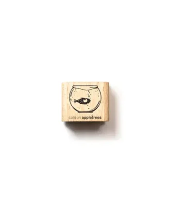 Cats on Appletrees Ministempel Viskom