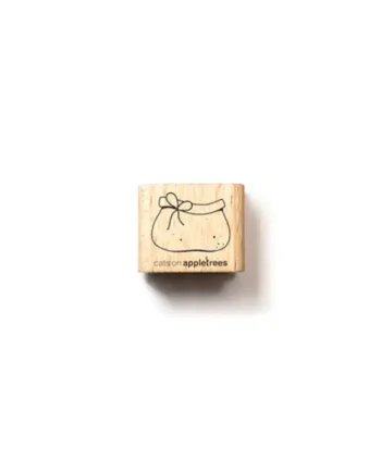 Cats on Appletrees Ministempel zak outline