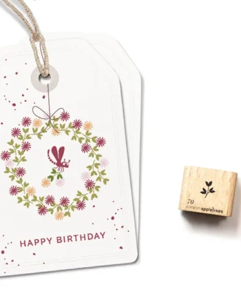 Cats on Appletrees Ministempel Bloem 70