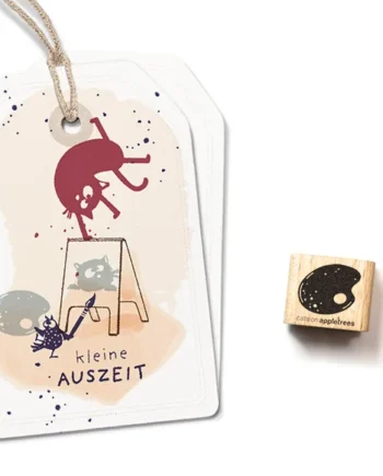 Cats on Appletrees Ministempel verfpallet
