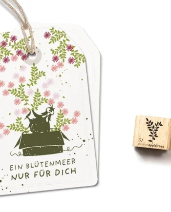 Cats on Appletrees Ministempel Plant 51