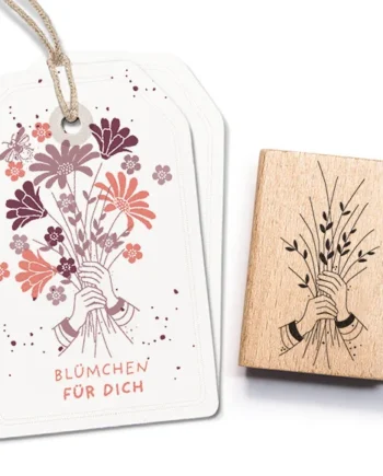 Cats on Appletrees Bosje bloemen in handen