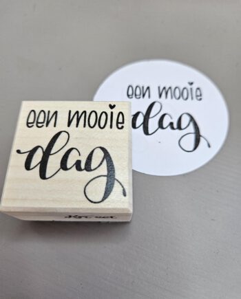 Kri-eet stempel Een mooie dag