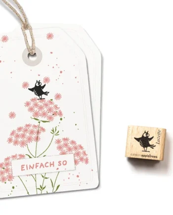 Cats on Appletrees Ministempel Vogel Luzette