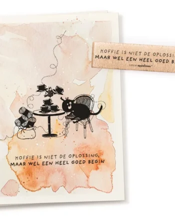 Cats on Appletrees Koffie is niet de oplossing....