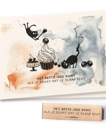 Cats on Appletrees Het beste idee komt.....