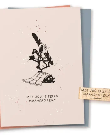 Cats on Appletrees Met jou is zelfs maandag leuk.