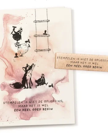 Cats on Appletrees stempelen is niet de oplossing...