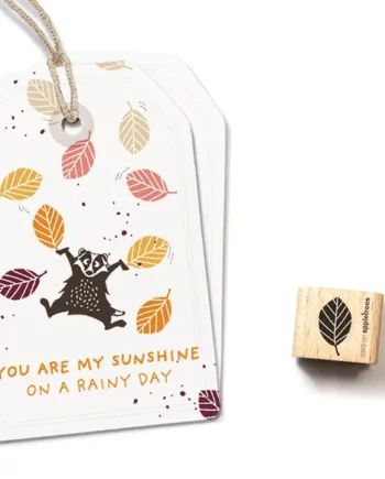 Cats on Appletrees Ministempel Blad 5