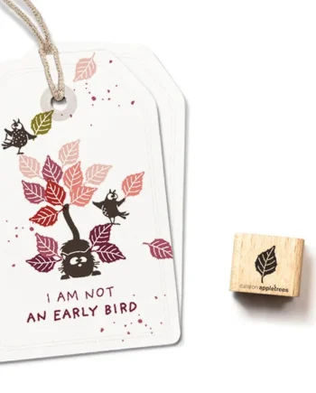 Cats on Appletrees Ministempel Blad 6 berk