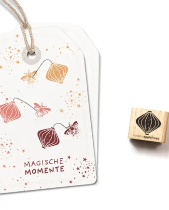 Cats on Appletrees Ministempel  Lampion 5