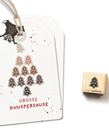 Cats on Appletrees Ministempel  Koek boom 3
