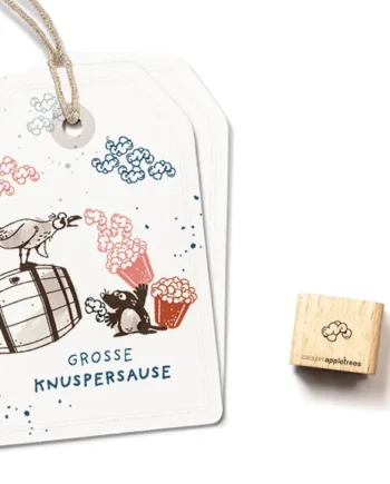 Cats on Appletrees Ministempel  Popcorn