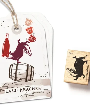 Cats on Appletrees Ministempel Das Tove